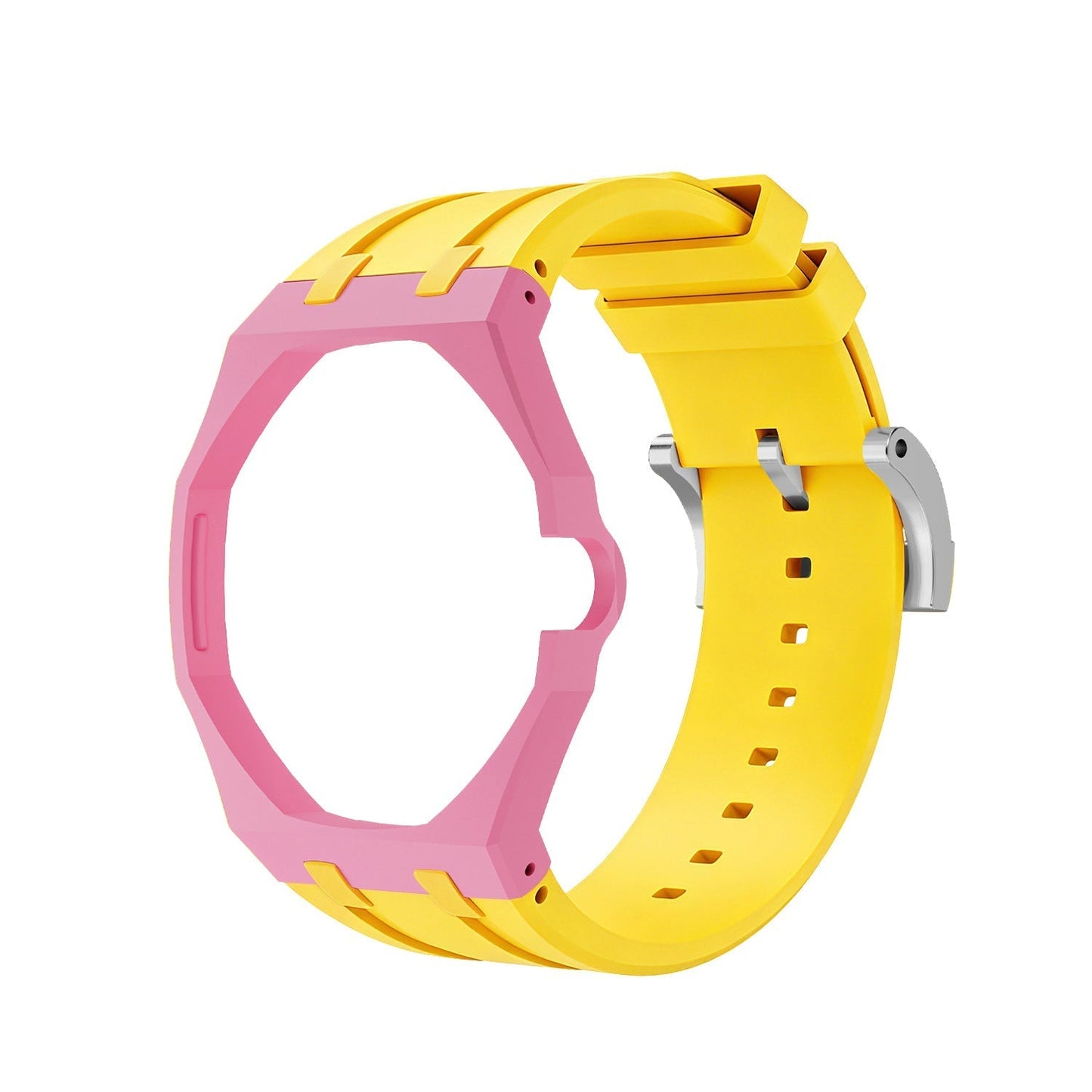 [Riva Jewelry]Royal Oak Pop Exclusive Bioceramic Case & Silicone Strap Mix Color