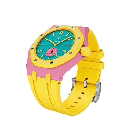 [Riva Jewelry]Royal Oak Pop Exclusive Bioceramic Case & Silicone Strap Mix Color