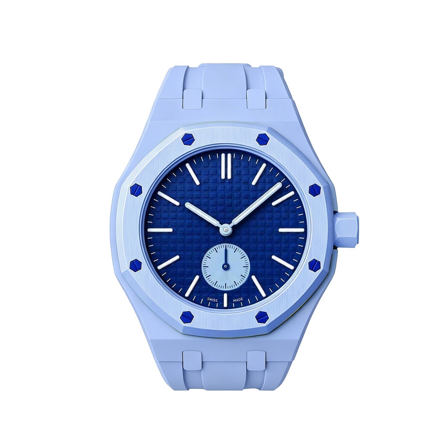 [Riva Jewelry]OAK POP EXCLUSIVE LIGHT BLUE SILICONE STRAP