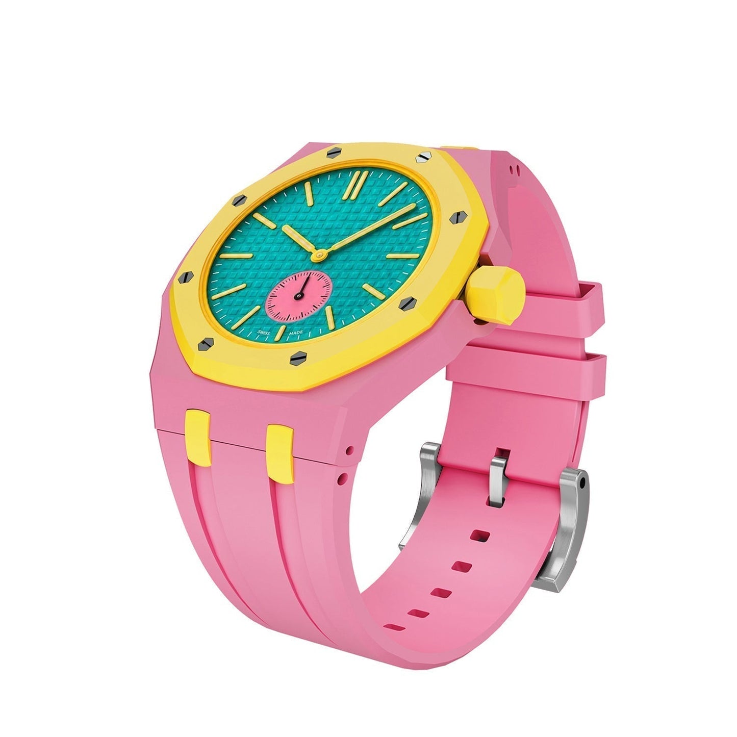 [Riva Jewelry]ROYAL OAK POP EXCLUSIVE BIOCERAMIC CASE & SILICONE STRAP
