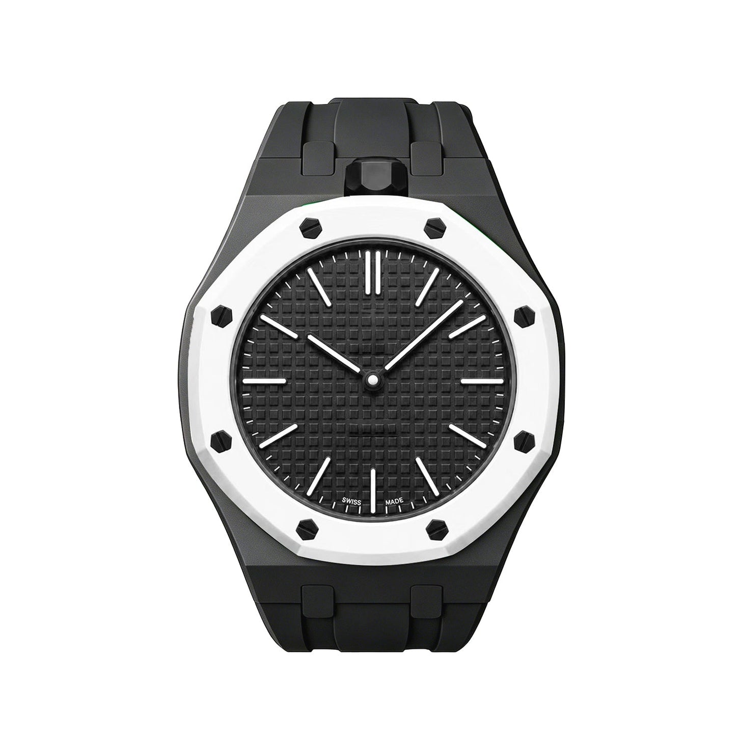 [Riva Jewelry]OAK POP EXCLUSIVE BLACK SILICONE STRAP