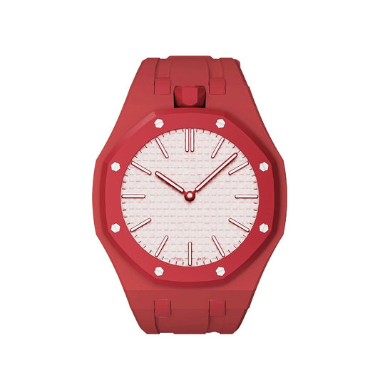 [Riva Jewelry]OAK POP EXCLUSIVE RED SILICONE STRAP