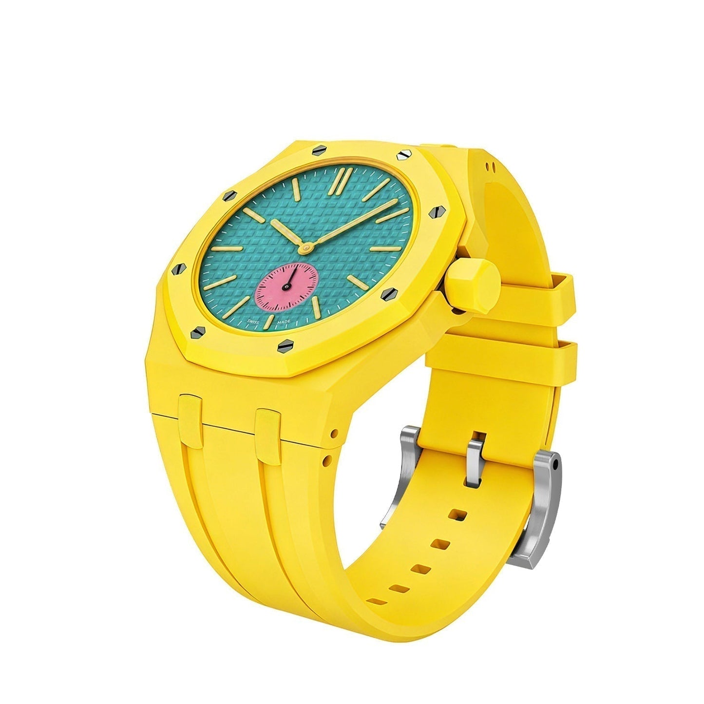 [Riva Jewelry]ROYAL OAK POP EXCLUSIVE BIOCERAMIC CASE & SILICONE STRAP