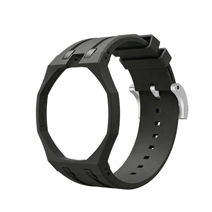 [Riva Jewelry]OAK POP EXCLUSIVE BLACK SILICONE STRAP