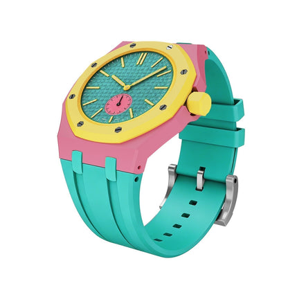 [Riva Jewelry]ROYAL OAK POP EXCLUSIVE BIOCERAMIC CASE & SILICONE STRAP