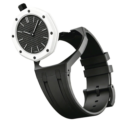 [Riva Jewelry]OAK POP EXCLUSIVE BLACK SILICONE STRAP