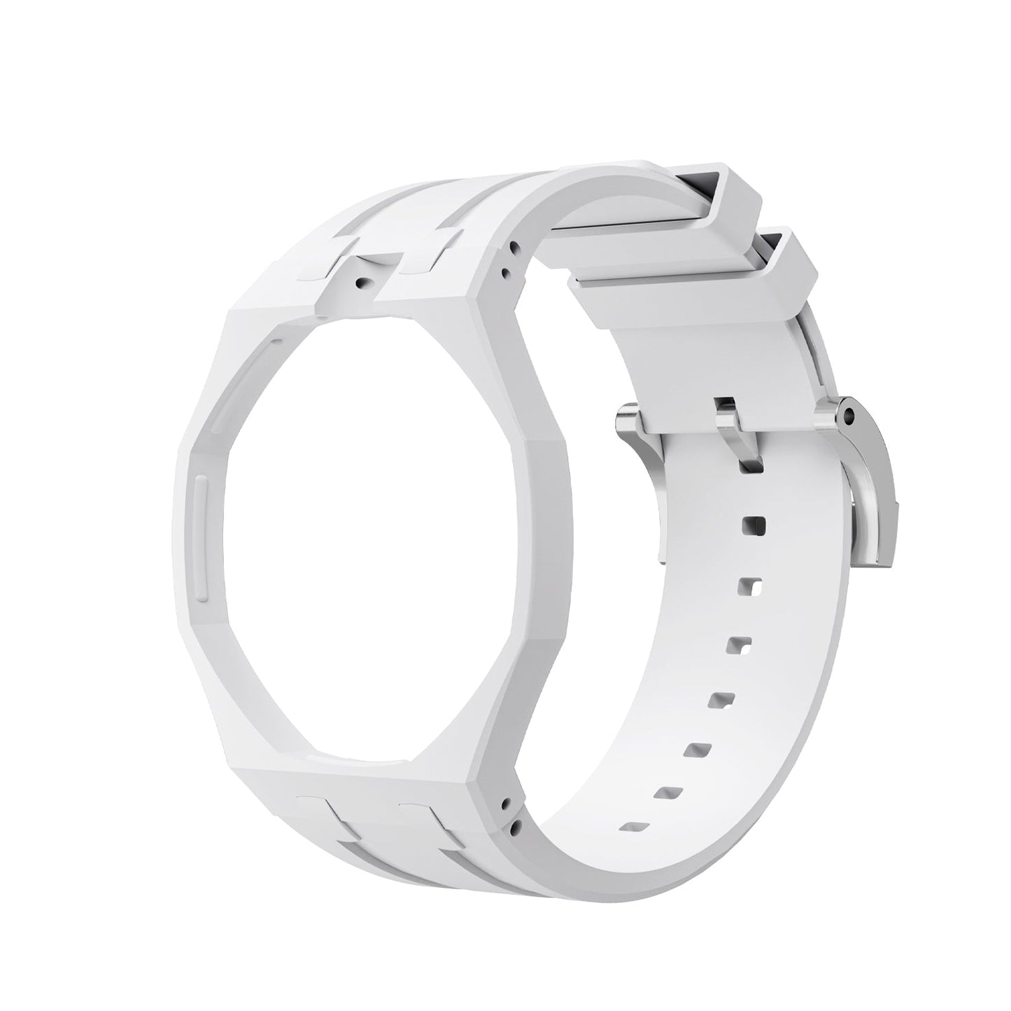 [Riva Jewelry]OAK POP EXCLUSIVE  WHITE SILICONE STRAP