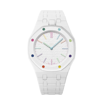 [Riva Jewelry]OAK POP EXCLUSIVE WHITE BIOCERAMIC STRAP