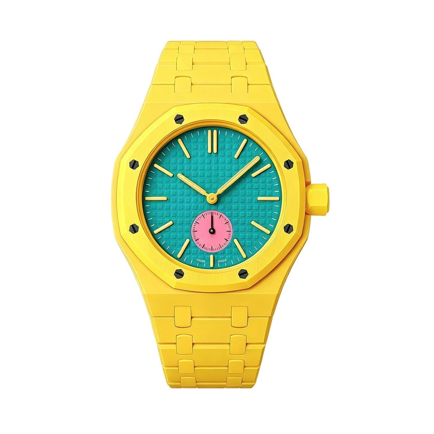 [Riva Jewelry]OAK POP EXCLUSIVE YELLOW BIOCERAMIC STRAP