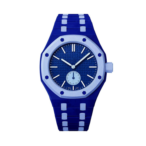 [Riva Jewelry]OAK POP EXCLUSIVE DARK BLUE AND LIGHT BLUE BIOCERAMIC STRAP
