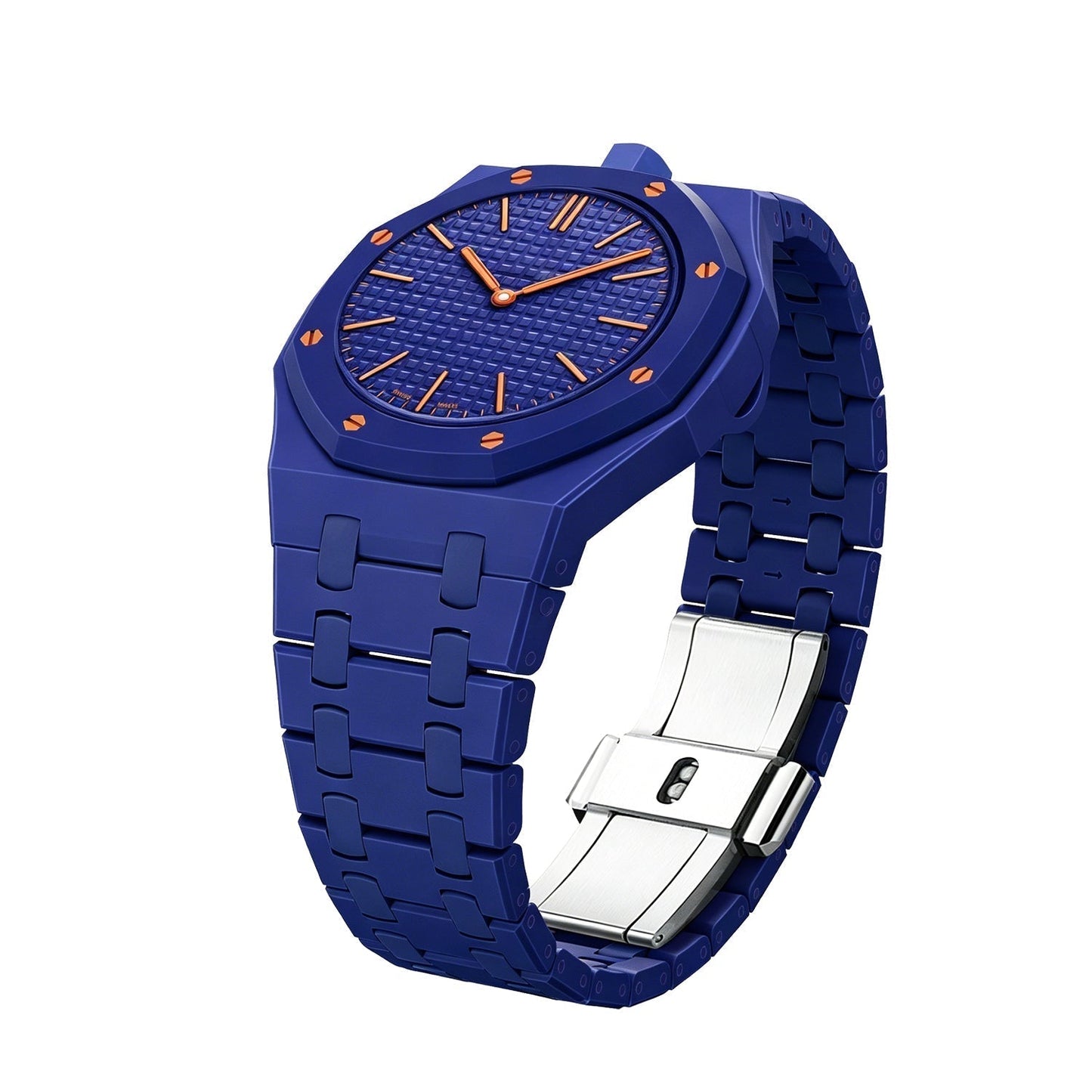 [Riva Jewelry]OAK POP EXCLUSIVE DARK BLUE BIOCERAMIC STRAP