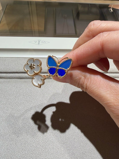 [Riva Jewelry]SPRING BUTTERFLY OPEN RING
