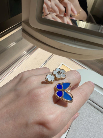 [Riva Jewelry]SPRING BUTTERFLY OPEN RING
