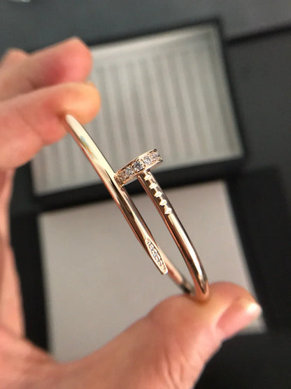 [Riva Jewelry]JUSTE UN CLOU 3.5MM CLASSIC DIAMOND BANGLE