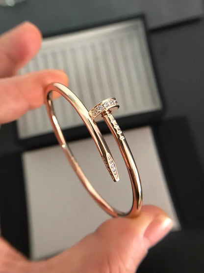 [Riva Jewelry]JUSTE UN CLOU 3.5MM CLASSIC DIAMOND BANGLE