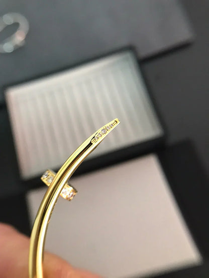 [Riva Jewelry]JUSTE UN CLOU 3.5MM CLASSIC DIAMOND BANGLE