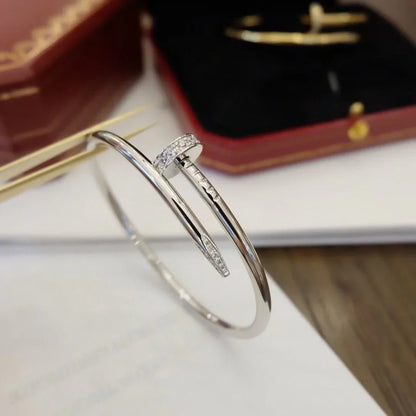 [Riva Jewelry]JUSTE UN CLOU 3.5MM CLASSIC DIAMOND BANGLE
