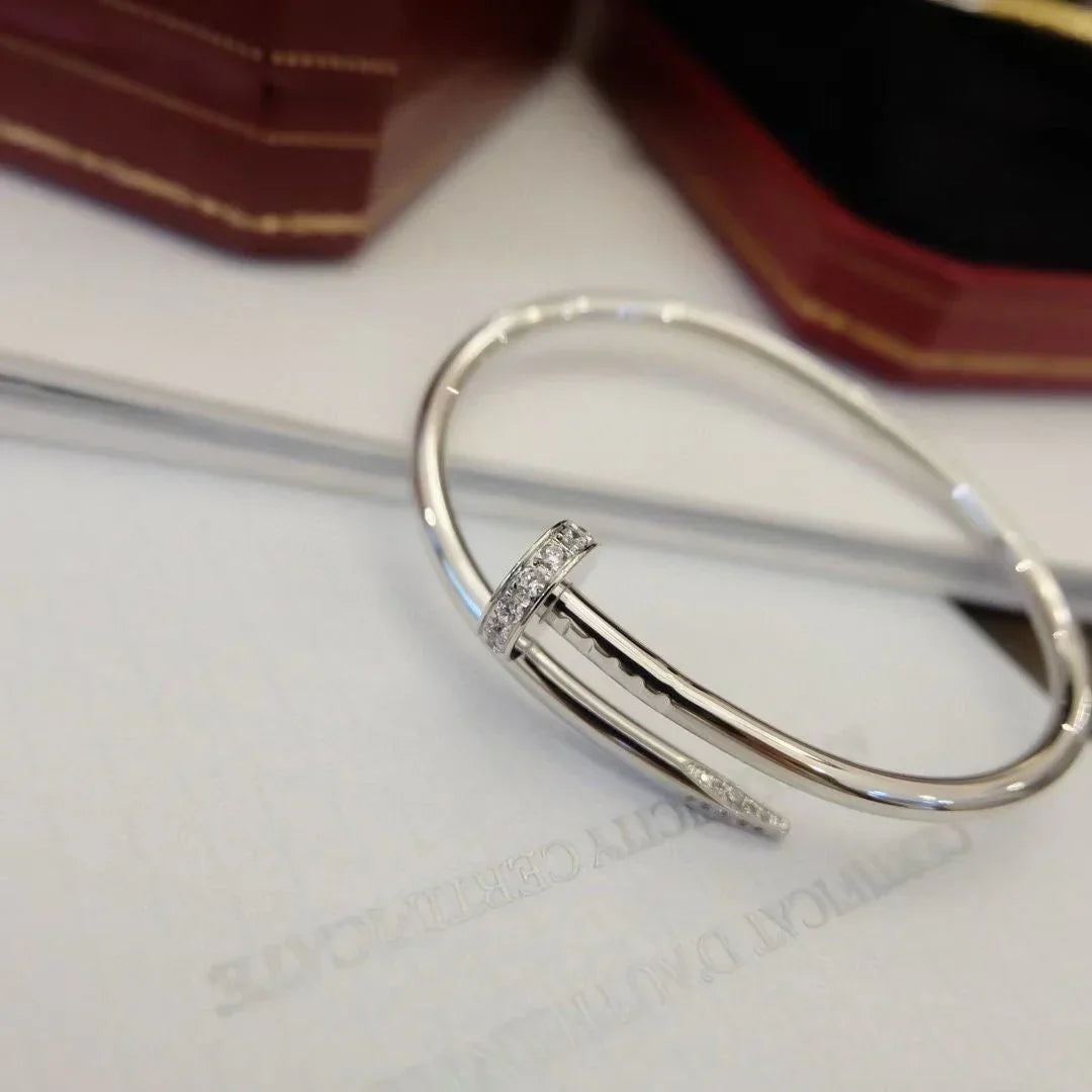 [Riva Jewelry]JUSTE UN CLOU 3.5MM CLASSIC DIAMOND BANGLE