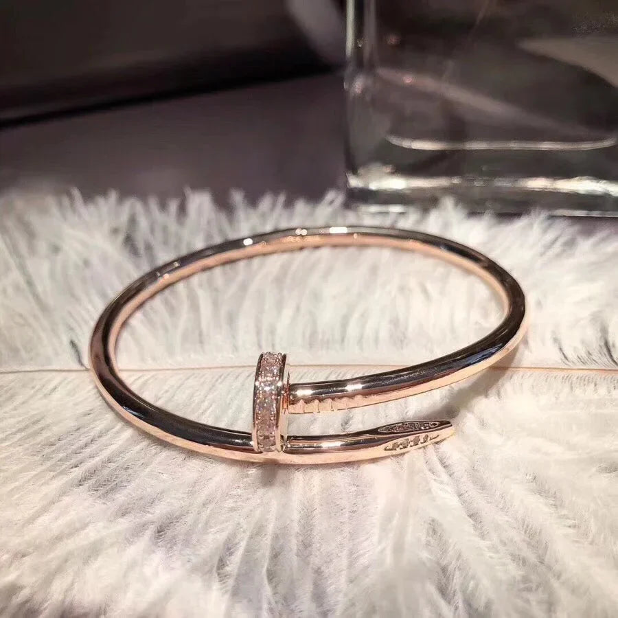 [Riva Jewelry]JUSTE UN CLOU 3.5MM CLASSIC DIAMOND BANGLE