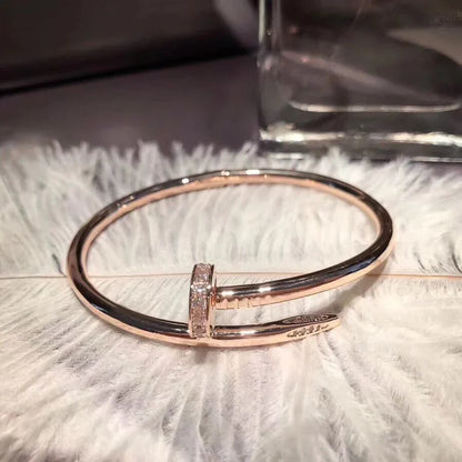 [Riva Jewelry]JUSTE UN CLOU 3.5MM CLASSIC DIAMOND BANGLE