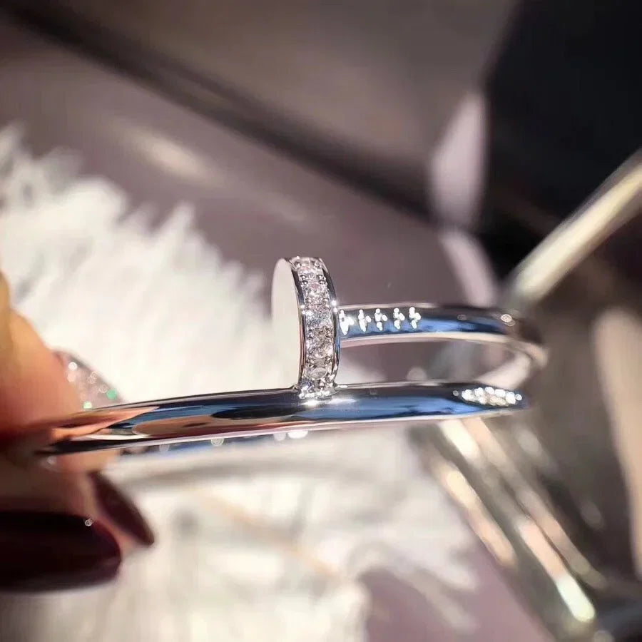 [Riva Jewelry]JUSTE UN CLOU 3.5MM CLASSIC DIAMOND BANGLE