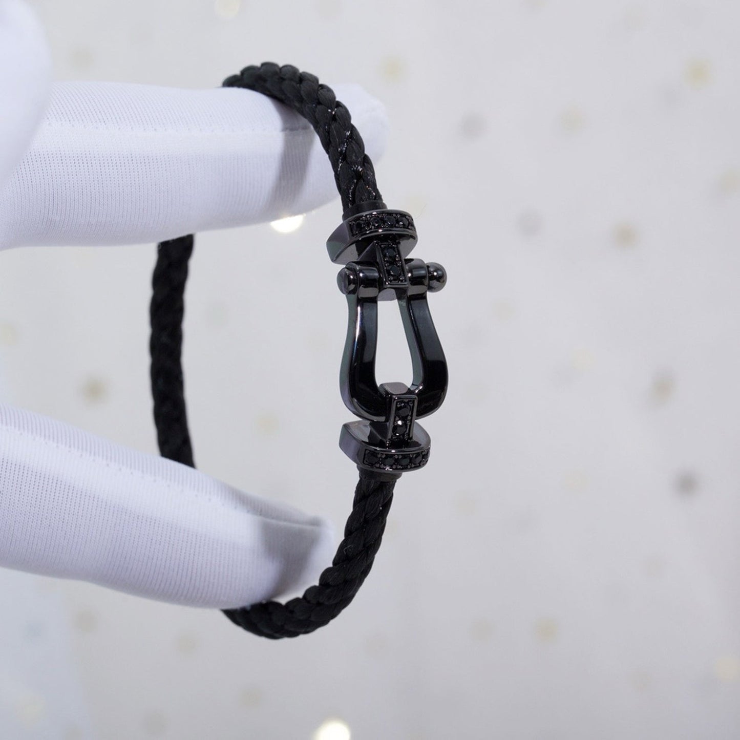[Riva Jewelry]FORCE LARGE SERIES BLACK SAMURAI BRACELET