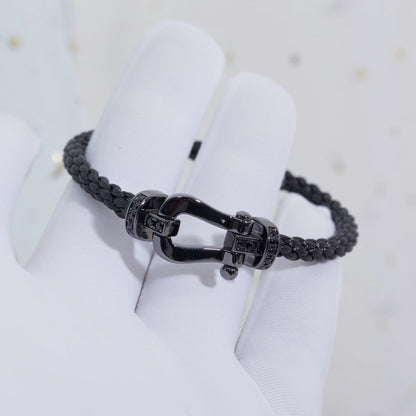 [Riva Jewelry]FORCE LARGE SERIES BLACK SAMURAI BRACELET