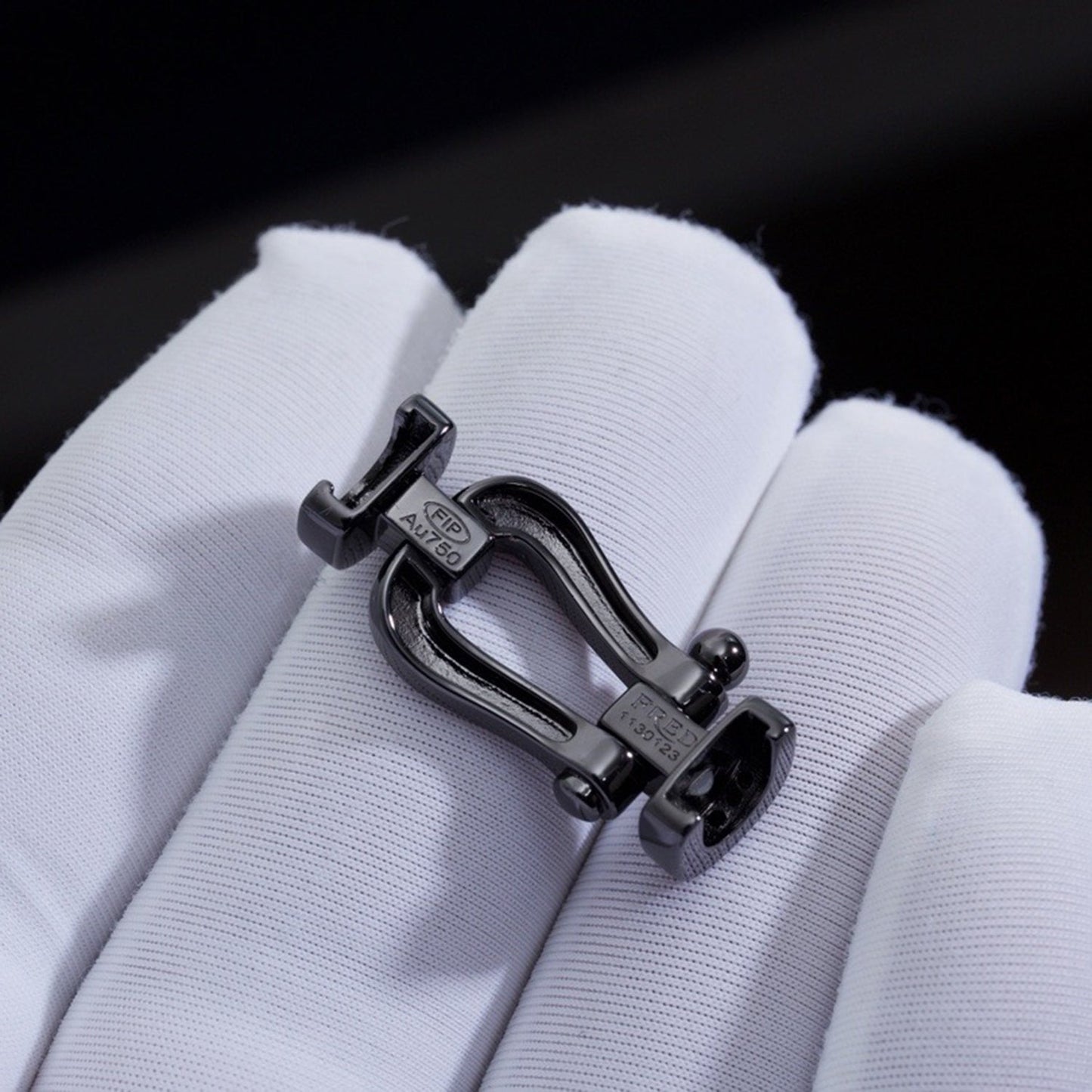 [Riva Jewelry]FORCE LARGE SERIES BLACK SAMURAI BRACELET