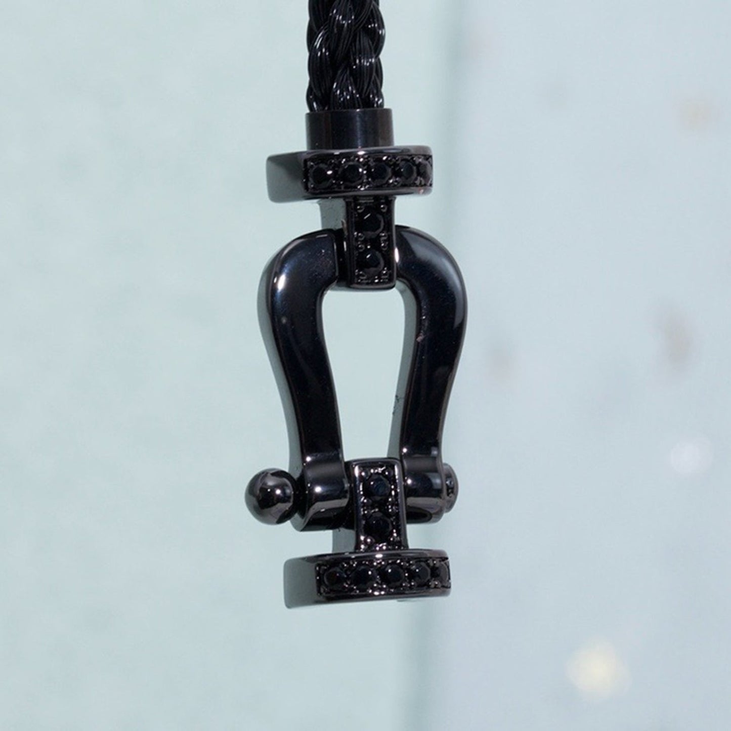 [Riva Jewelry]FORCE LARGE SERIES BLACK SAMURAI BRACELET