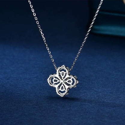 [Riva Jewelry]LOOP NECKLACE FULL MOTIF DIAMOND 16MM MULTIPLE COLORS