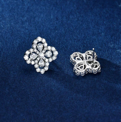 [Riva Jewelry]LOOP EARRINGS FULL MOTIF DIAMOND 16MM