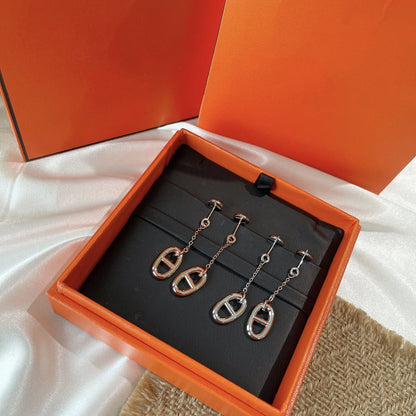 [Riva Jewelry]CHAINE TASSEL EARRINGS