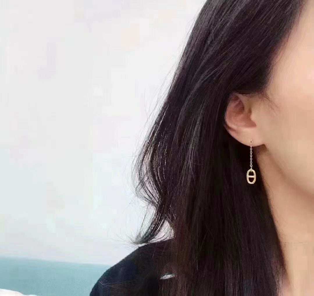[Riva Jewelry]CHAINE TASSEL EARRINGS