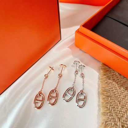 [Riva Jewelry]CHAINE TASSEL EARRINGS
