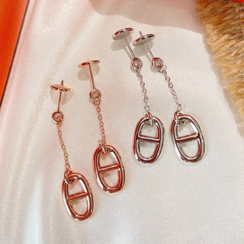 [Riva Jewelry]CHAINE TASSEL EARRINGS