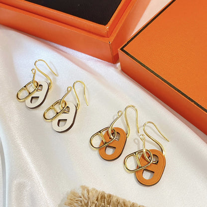[Riva Jewelry]HM O'MAILLON GOLD EARRINGS