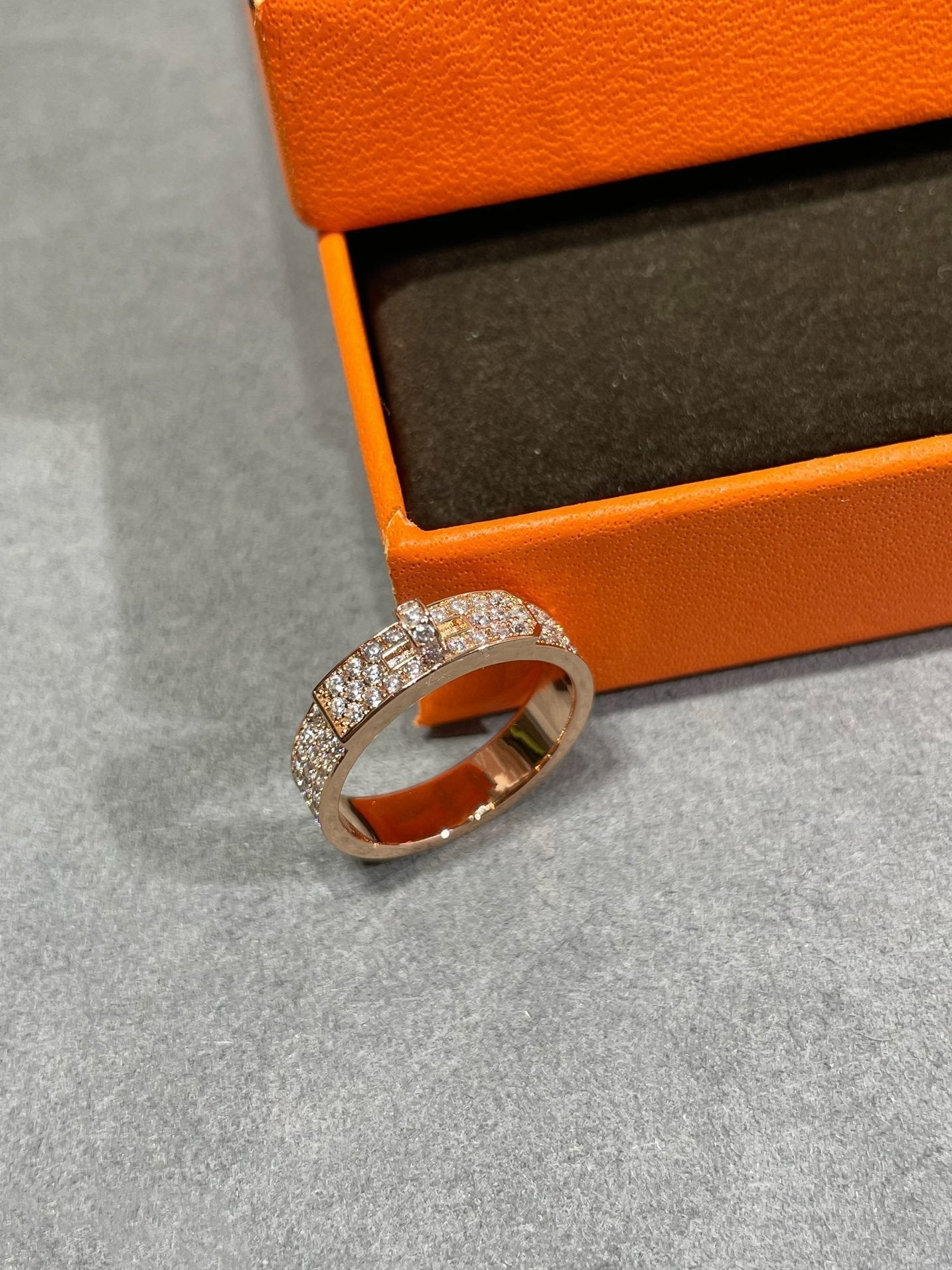 [Riva Jewelry]KELLY ROSE GOLD DIAMOND RING