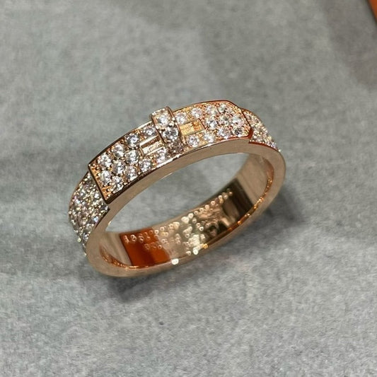 [Riva Jewelry]KELLY ROSE GOLD DIAMOND RING