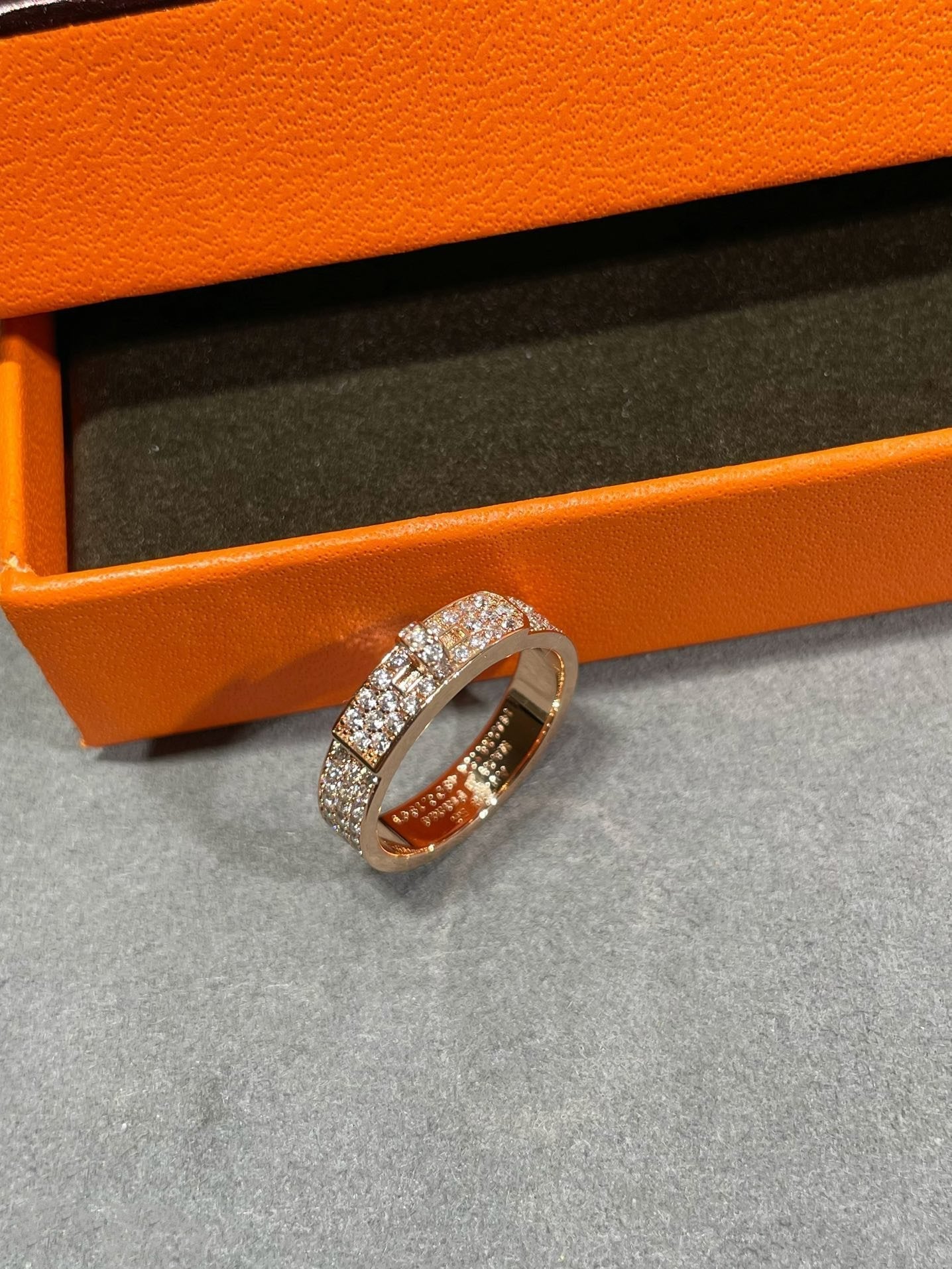 [Riva Jewelry]KELLY ROSE GOLD DIAMOND RING