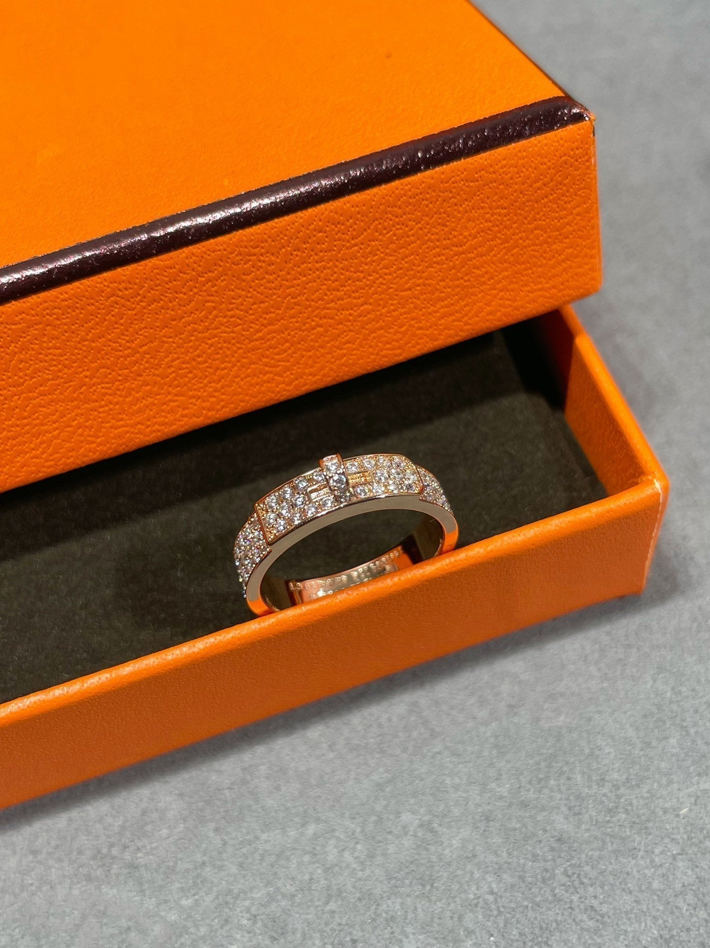 [Riva Jewelry]KELLY ROSE GOLD DIAMOND RING
