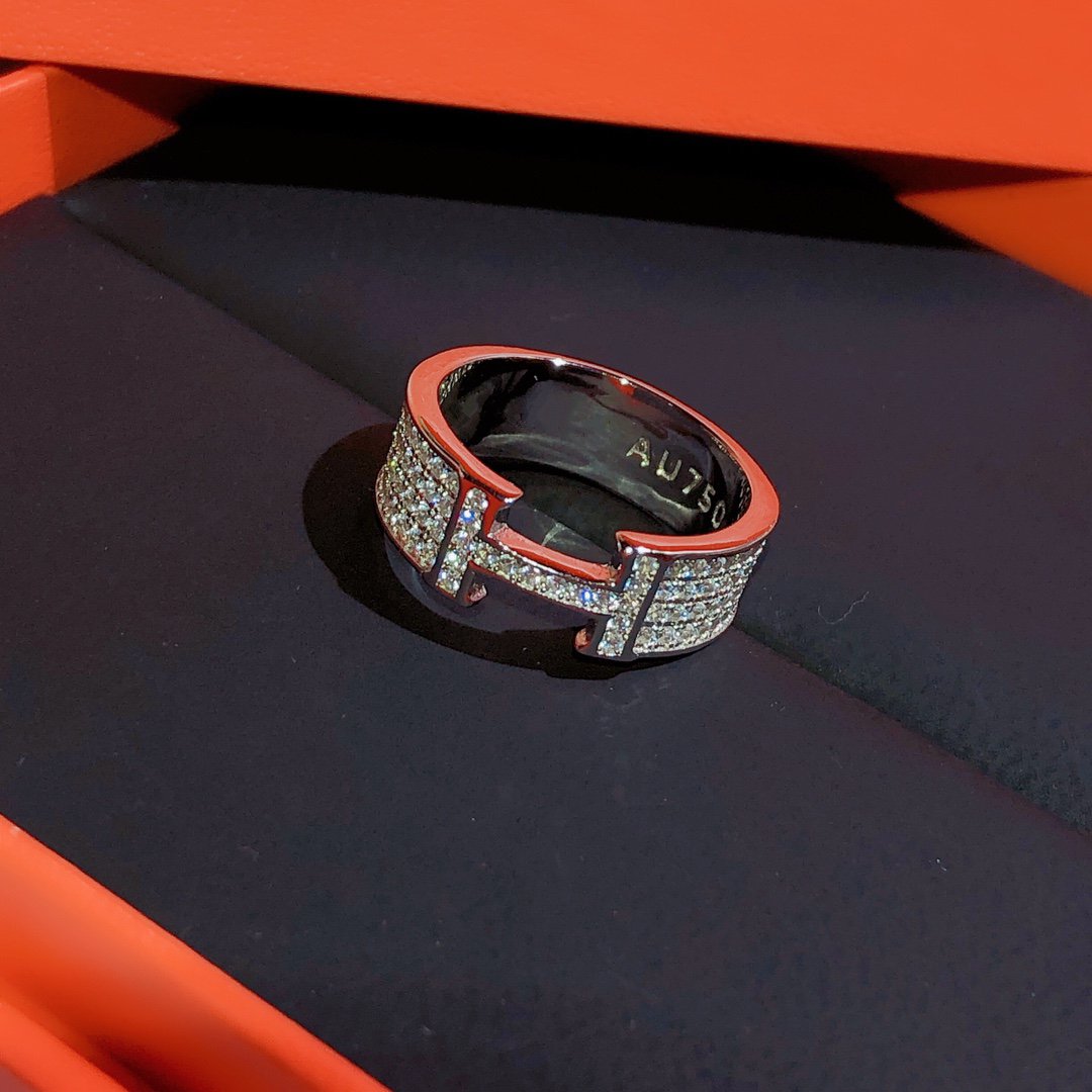[Riva Jewelry]H RING FULL DIAMOND