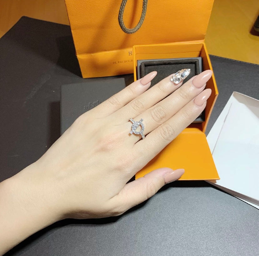 [Riva Jewelry]ECHAPPEE RING SILVER DIAMOND