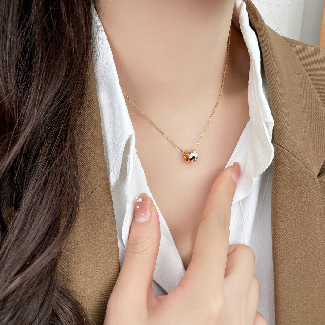[Riva Jewelry]BEE MINI PEDANT DIAMOND NECKLACE