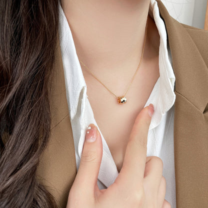 [Riva Jewelry]BEE MINI PEDANT DIAMOND NECKLACE