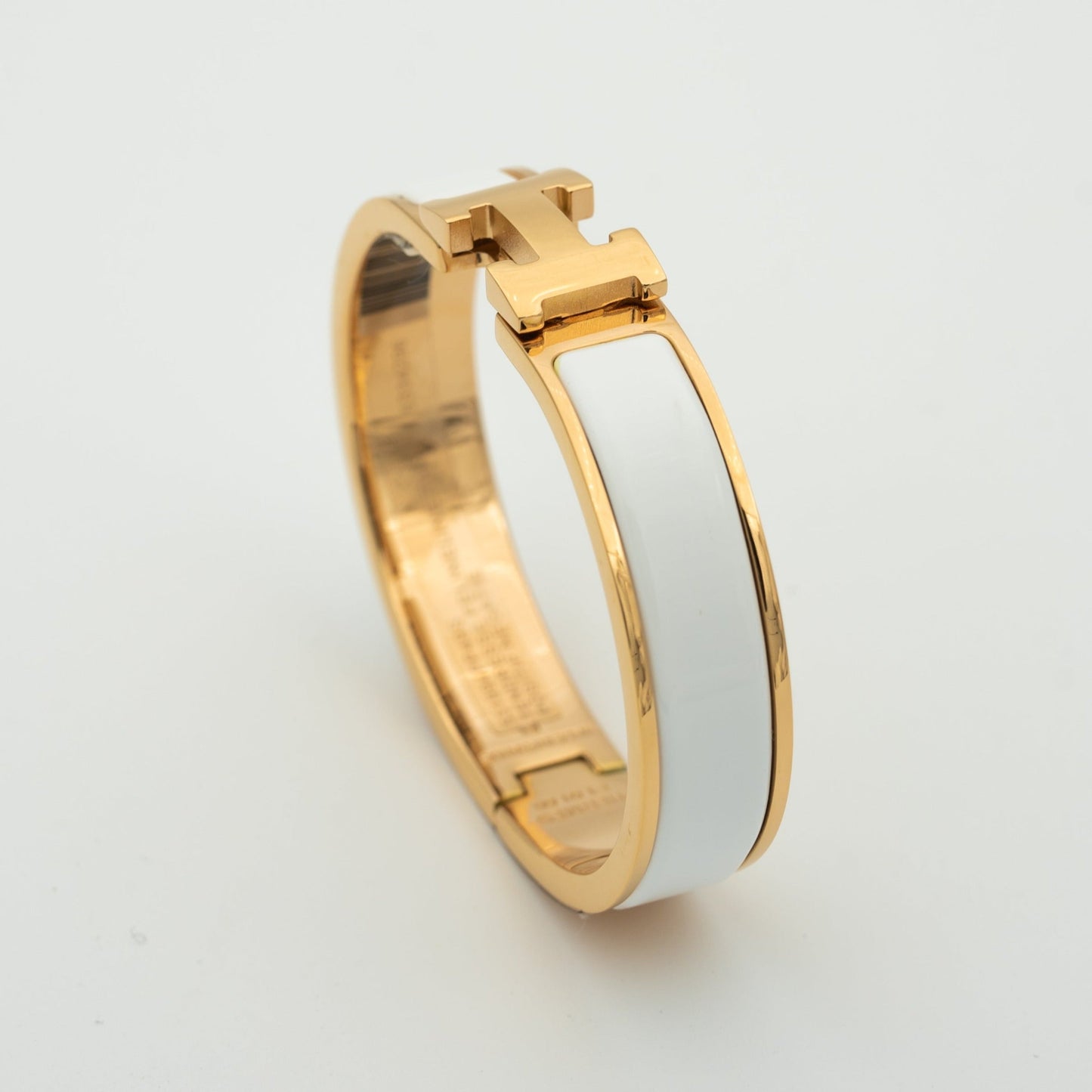[Riva Jewelry]H WHITE BRACELET