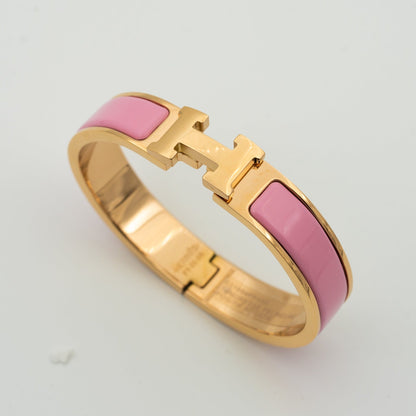 [Riva Jewelry]H PINK BRACELET