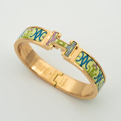 [Riva Jewelry]H BRACELET BEIGE MULTICOLOR