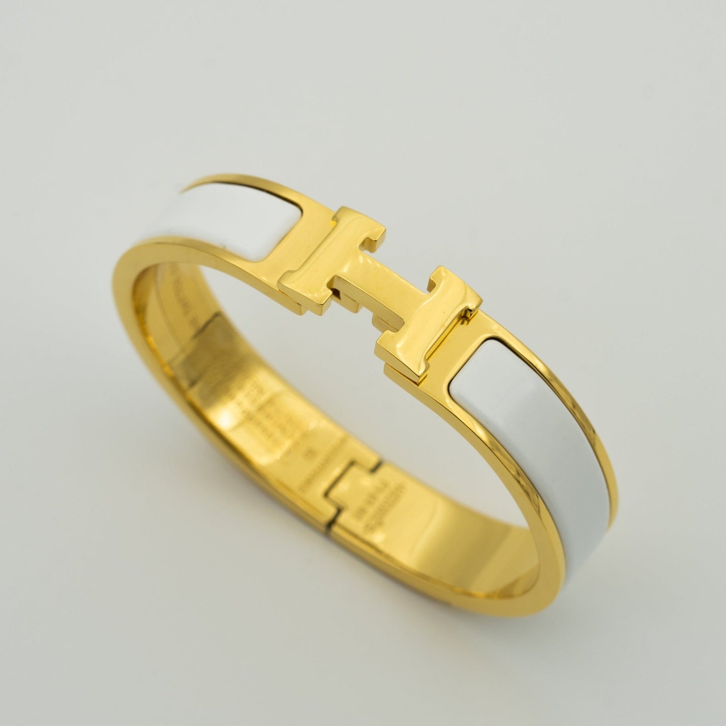 [Riva Jewelry]H WHITE BRACELET