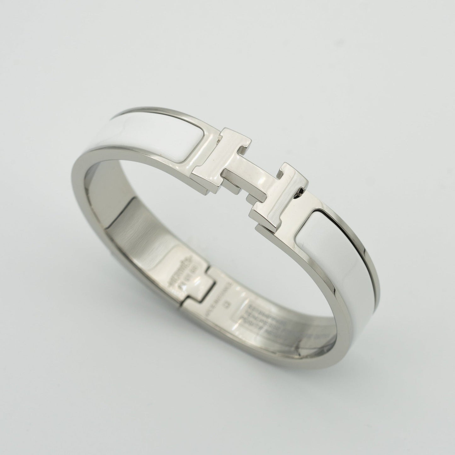 [Riva Jewelry]H WHITE BRACELET