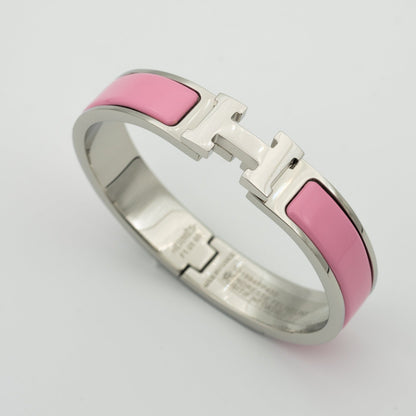 [Riva Jewelry]H PINK BRACELET